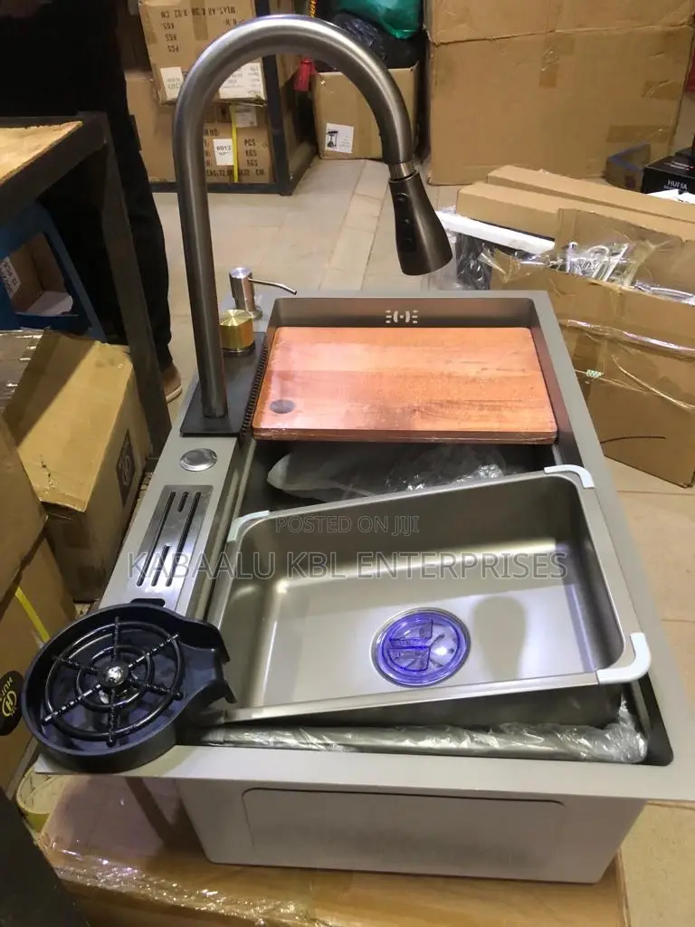 Heavy Duty Executive Kitchen Sink Combined With Sink Mixer