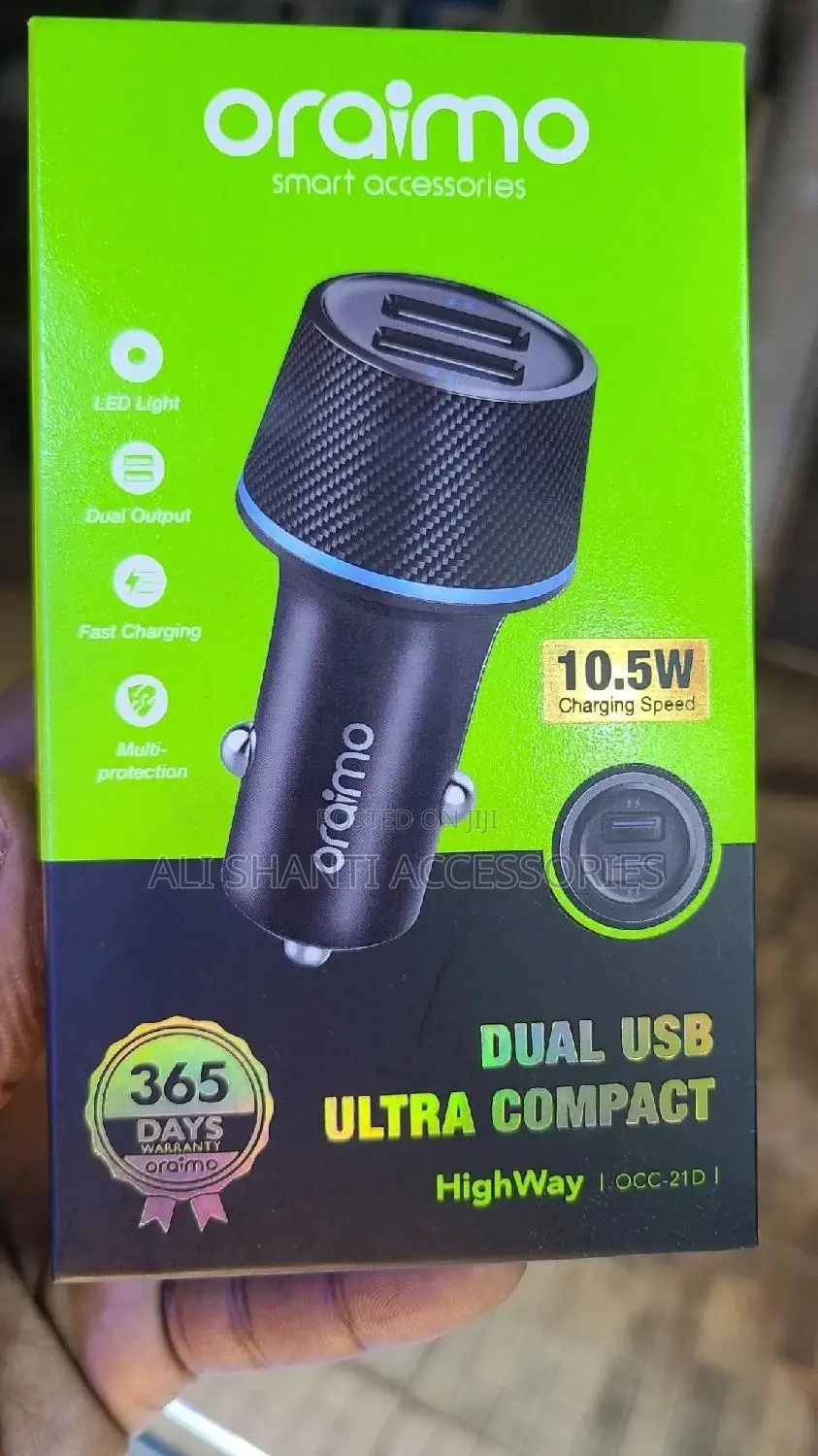 Dual USB Ultra Compact/ Car Charger