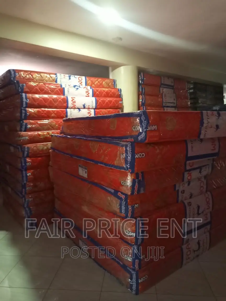 Mattress Quilted Density.5x6x8inches.( Red)