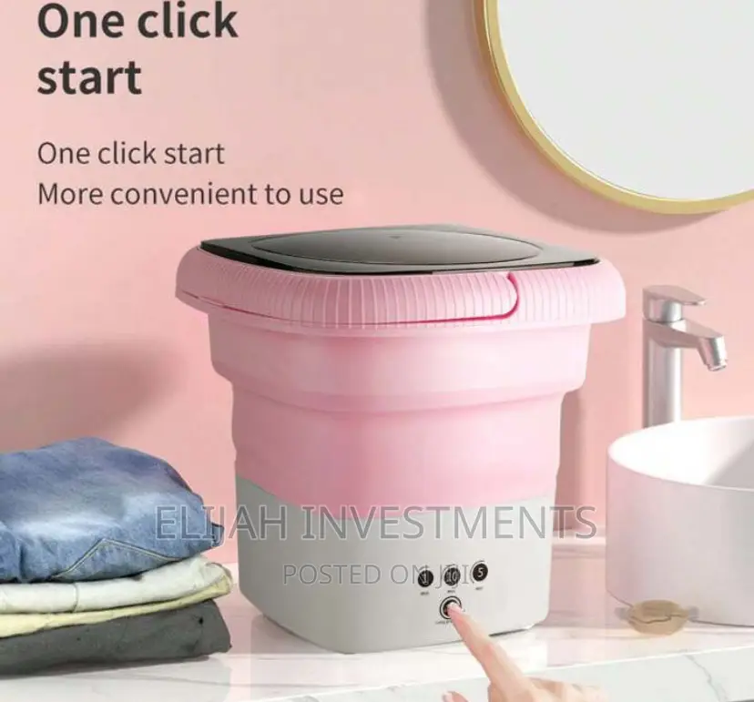 1pc Folding Clothes Washing Machine
