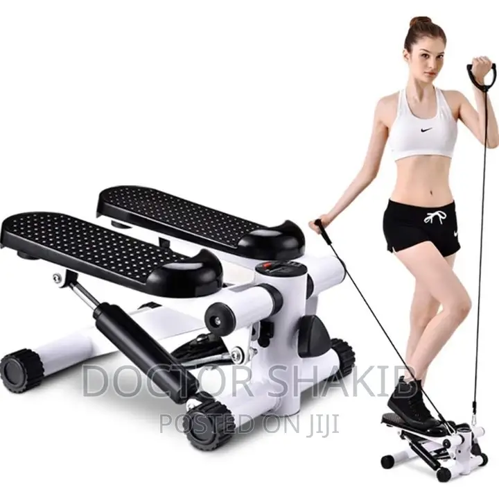 2 In 1 Stepper With Electric Ropes