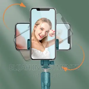 Bluetooth Self Stick And Tripod Stand With Wireless Remote
