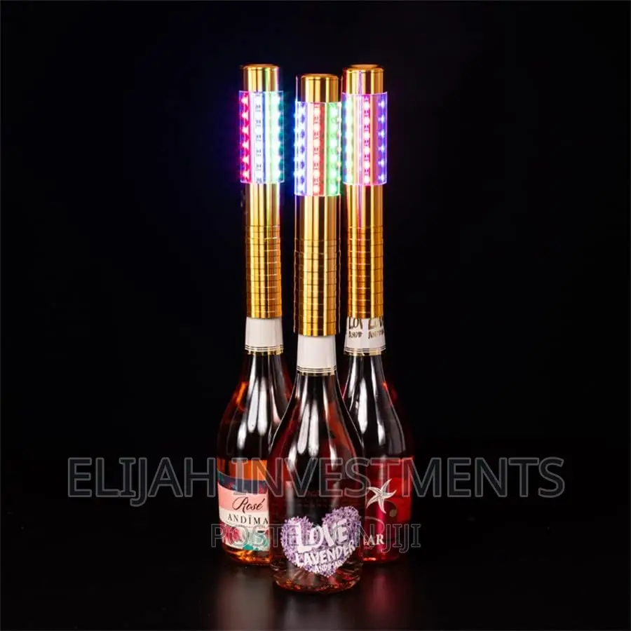 Wine Bottle Sparker Light Strobe Baton