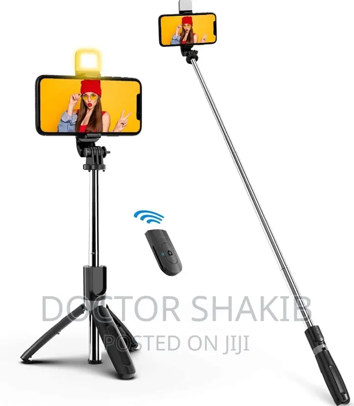 3 In 1 Multifunctional Selfie Stick Tripod Stand