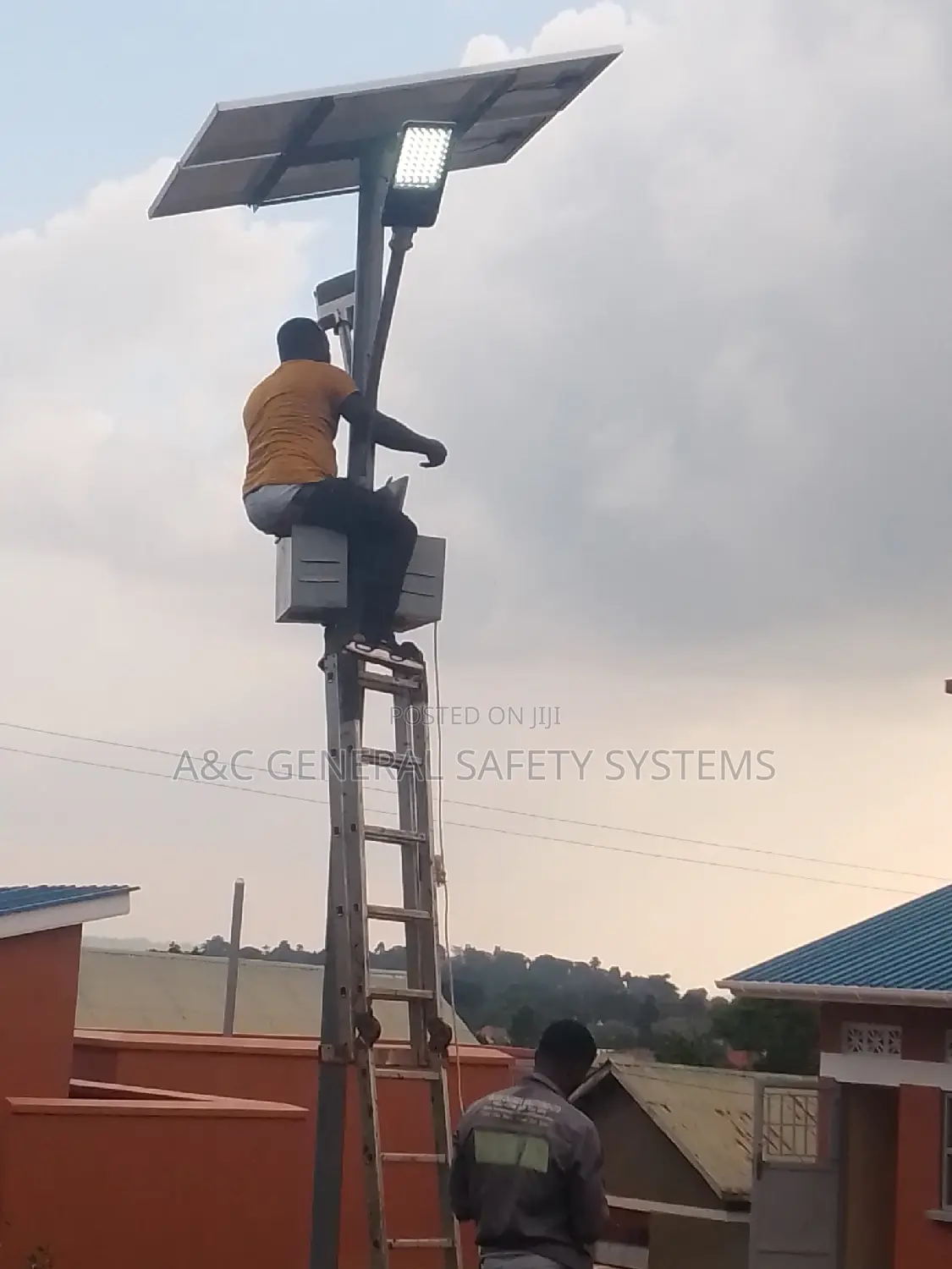 Solar Security Street Light Double Hold Standard System