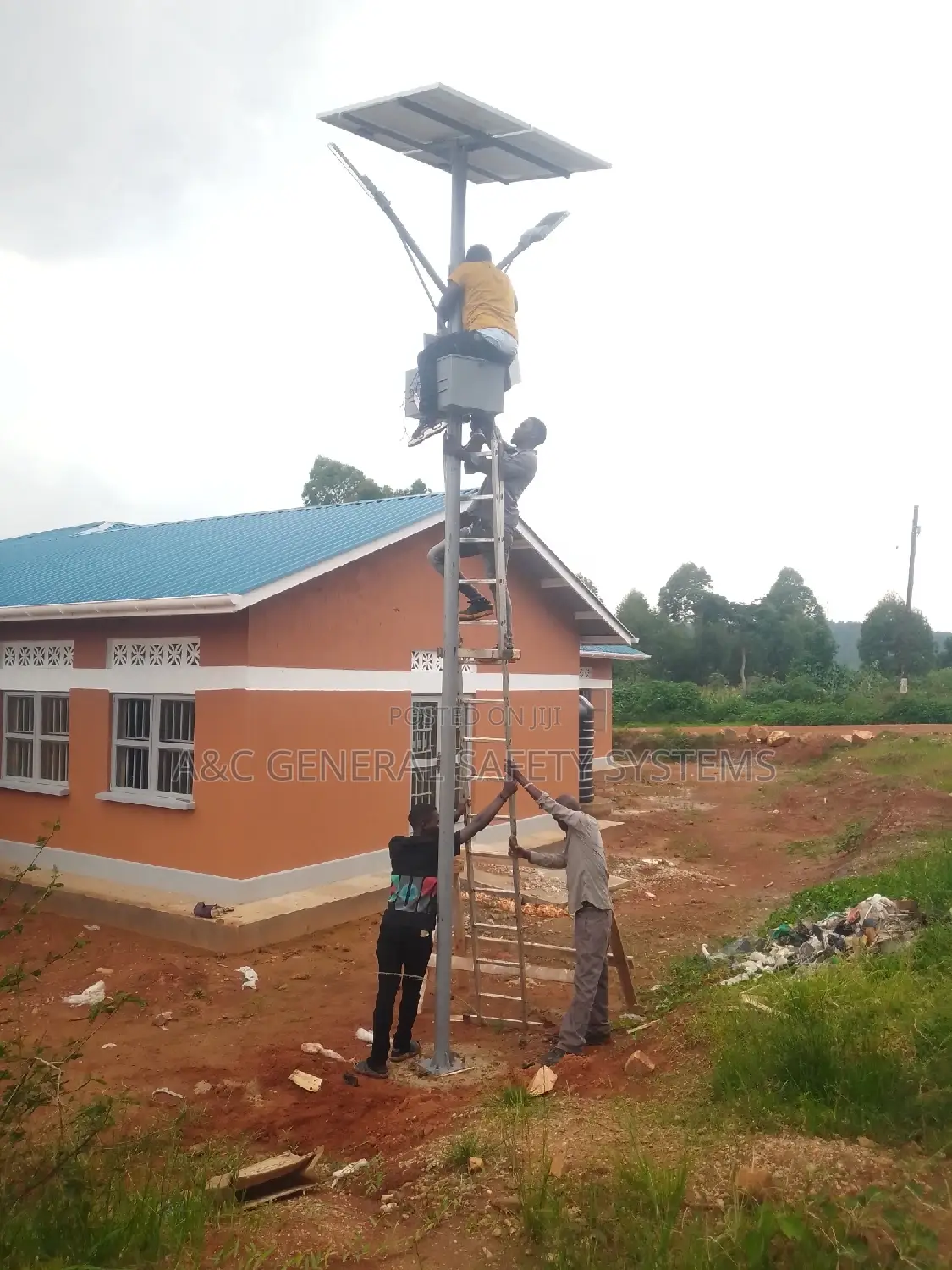 Solar Security Street Light Double Hold Standard System