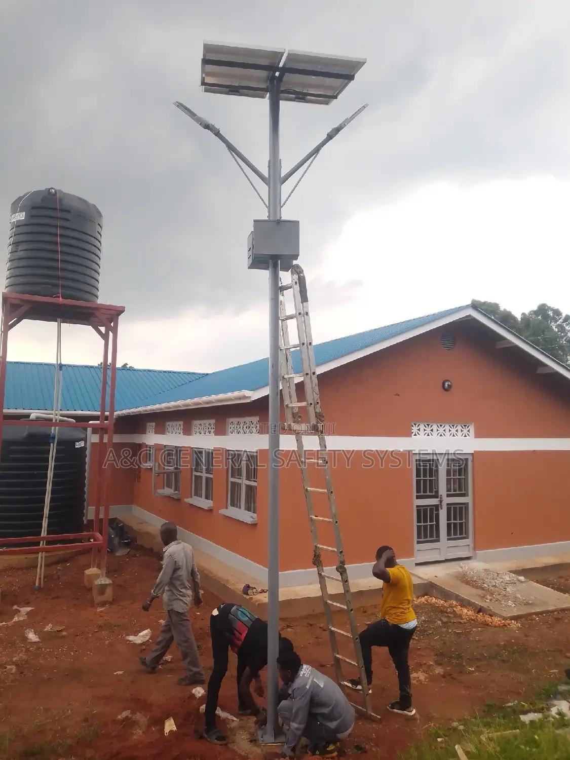 Solar Security Street Light Double Hold Standard System