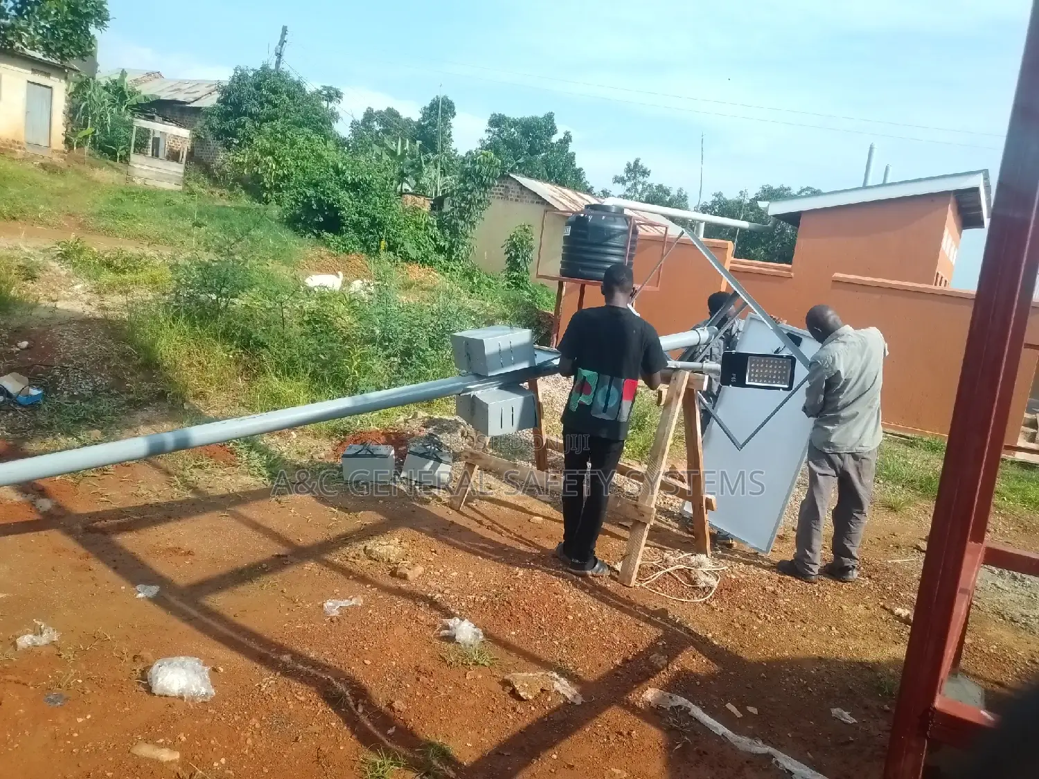 Solar Security Street Light Double Hold Standard System