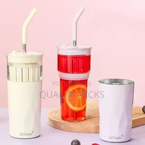Mug Glass With Lid
