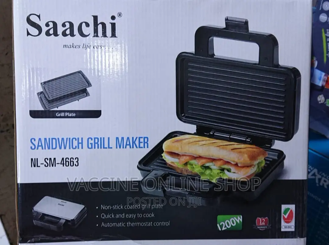 Saachi Grill Sandwich Maker /Saachi Grill Sandwich C08