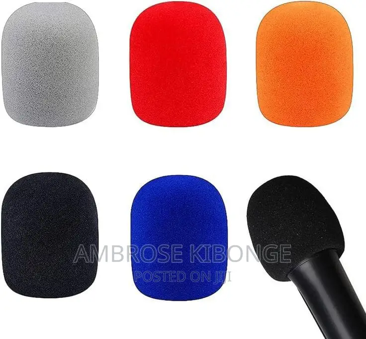 Colorful High Density Thick Sponge Studio Microphone Covers