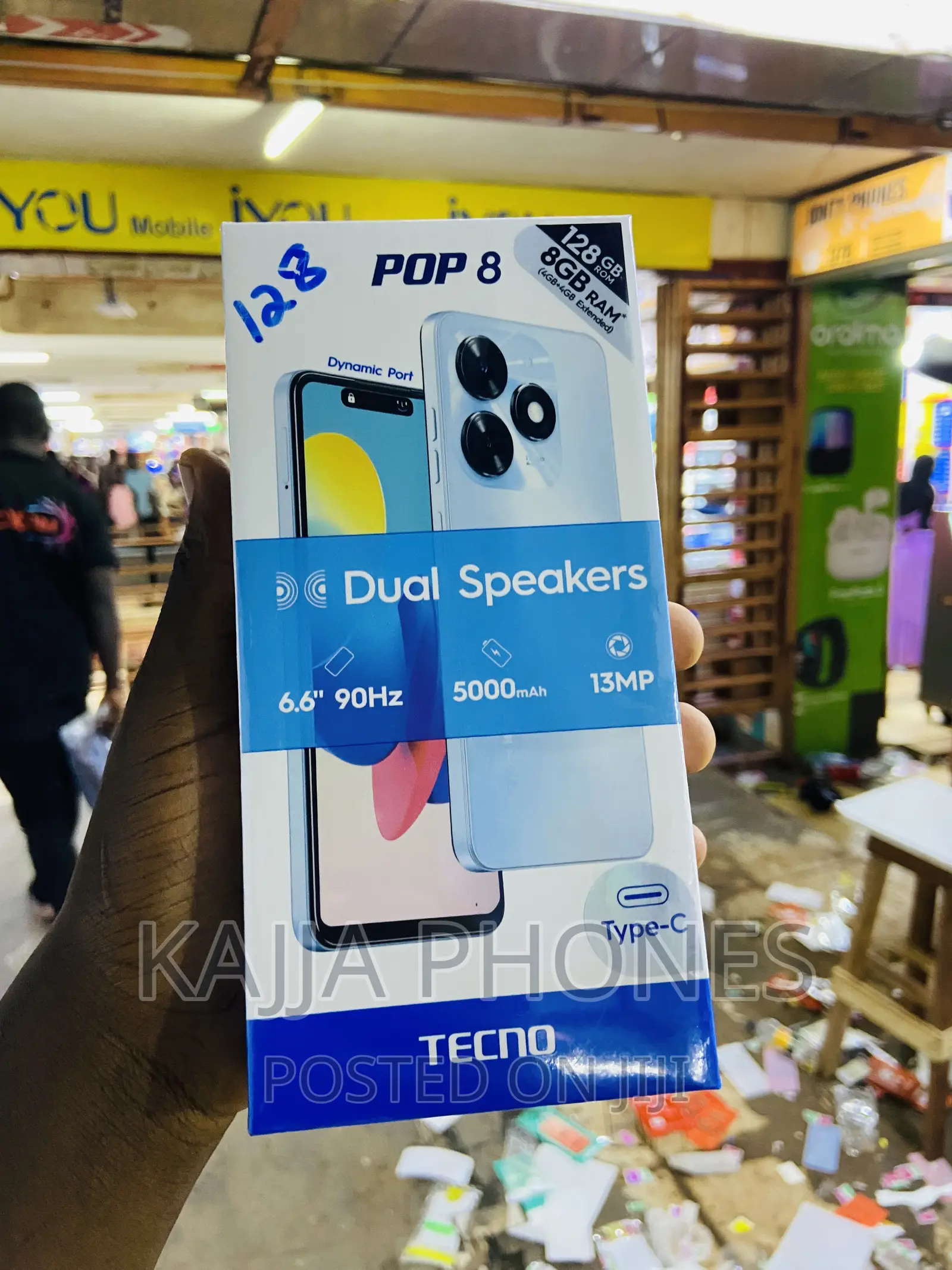 New Tecno Pop 8 128 GB Bronze