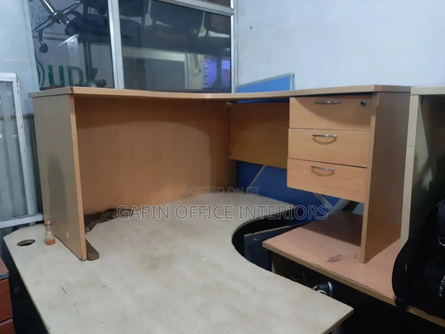 150cm L Shaped Office Table