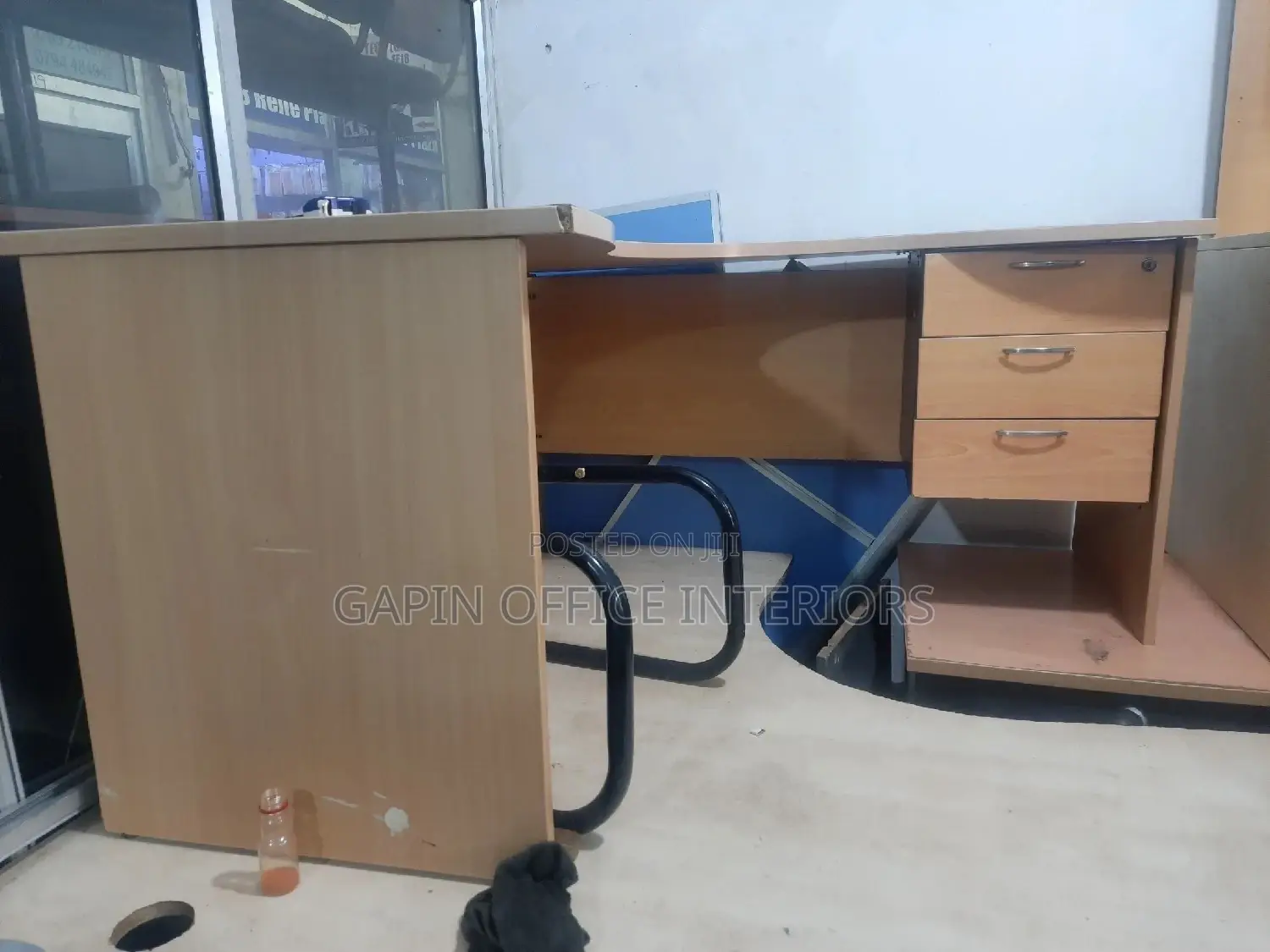 150cm L Shaped Office Table
