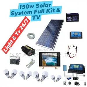 150w Solar Full Kit