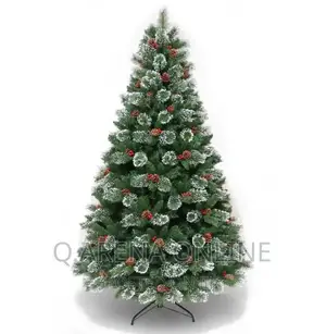Fruit and Snow Christmas Tree Plus Free Decorations