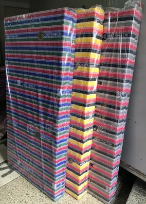 3x6 6 Inches Crest Foam Mattress Open