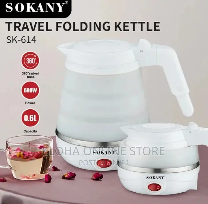 Sokany Travel Folding Kettle