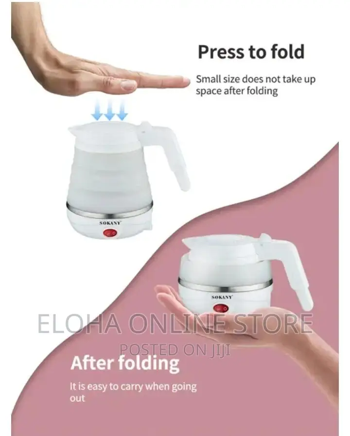 Sokany Travel Folding Kettle