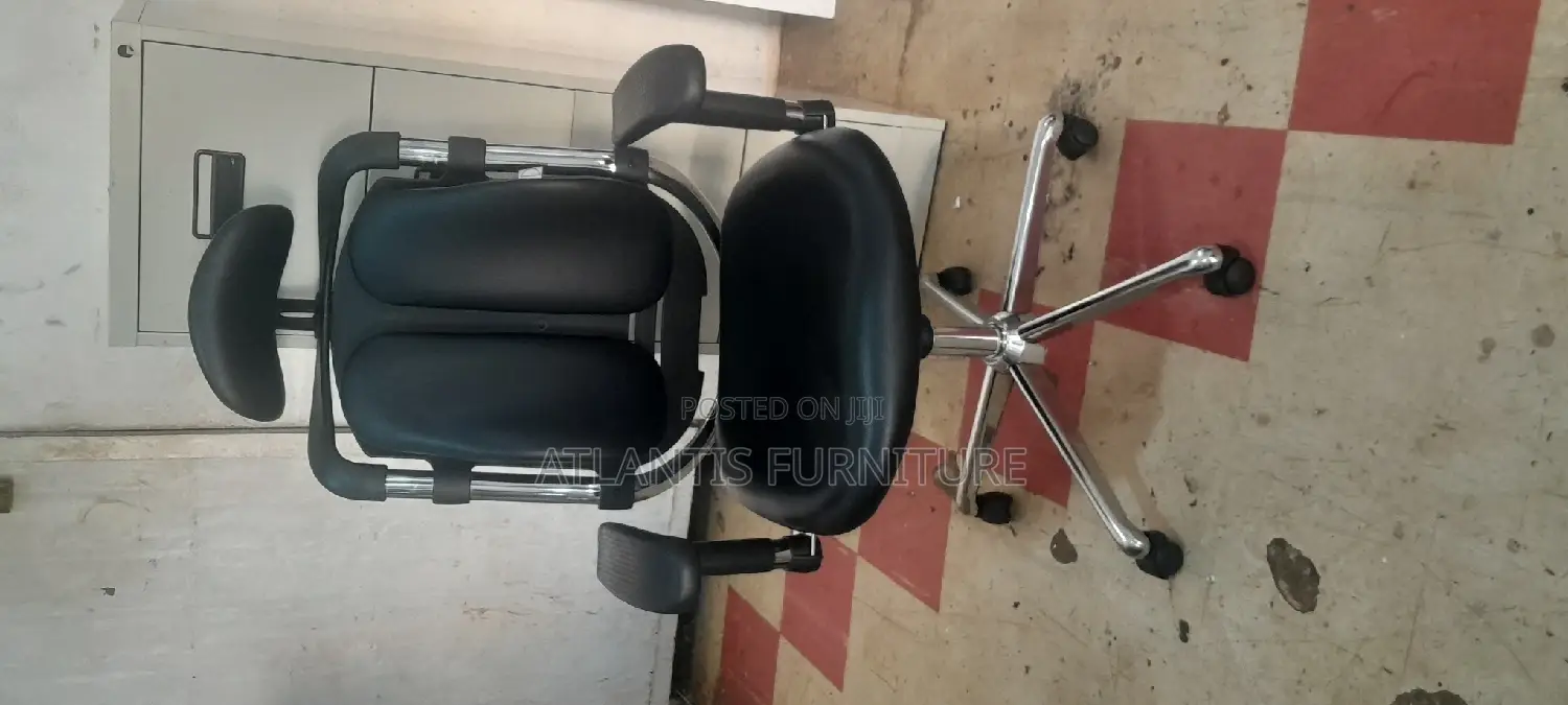 Ergonomic Original Leather Chair With Movable Arm S