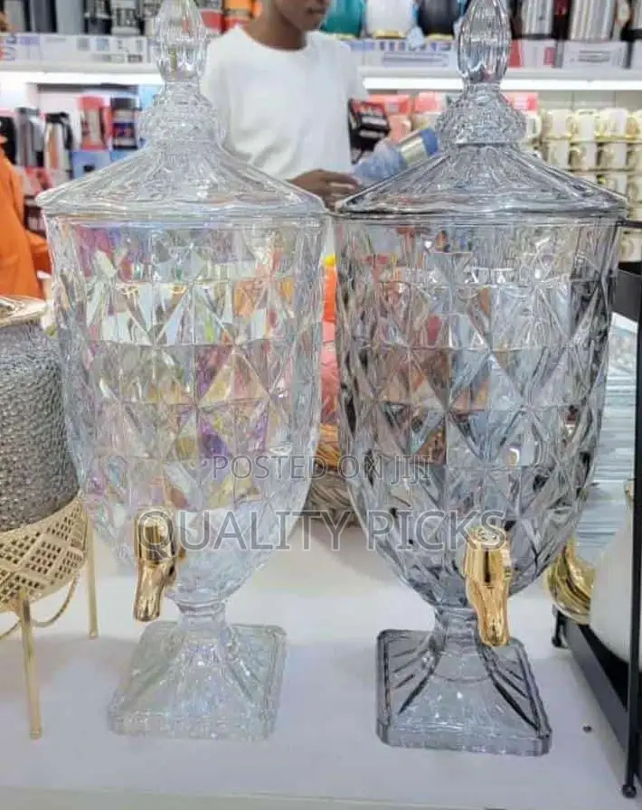 Glass Juice Dispenser