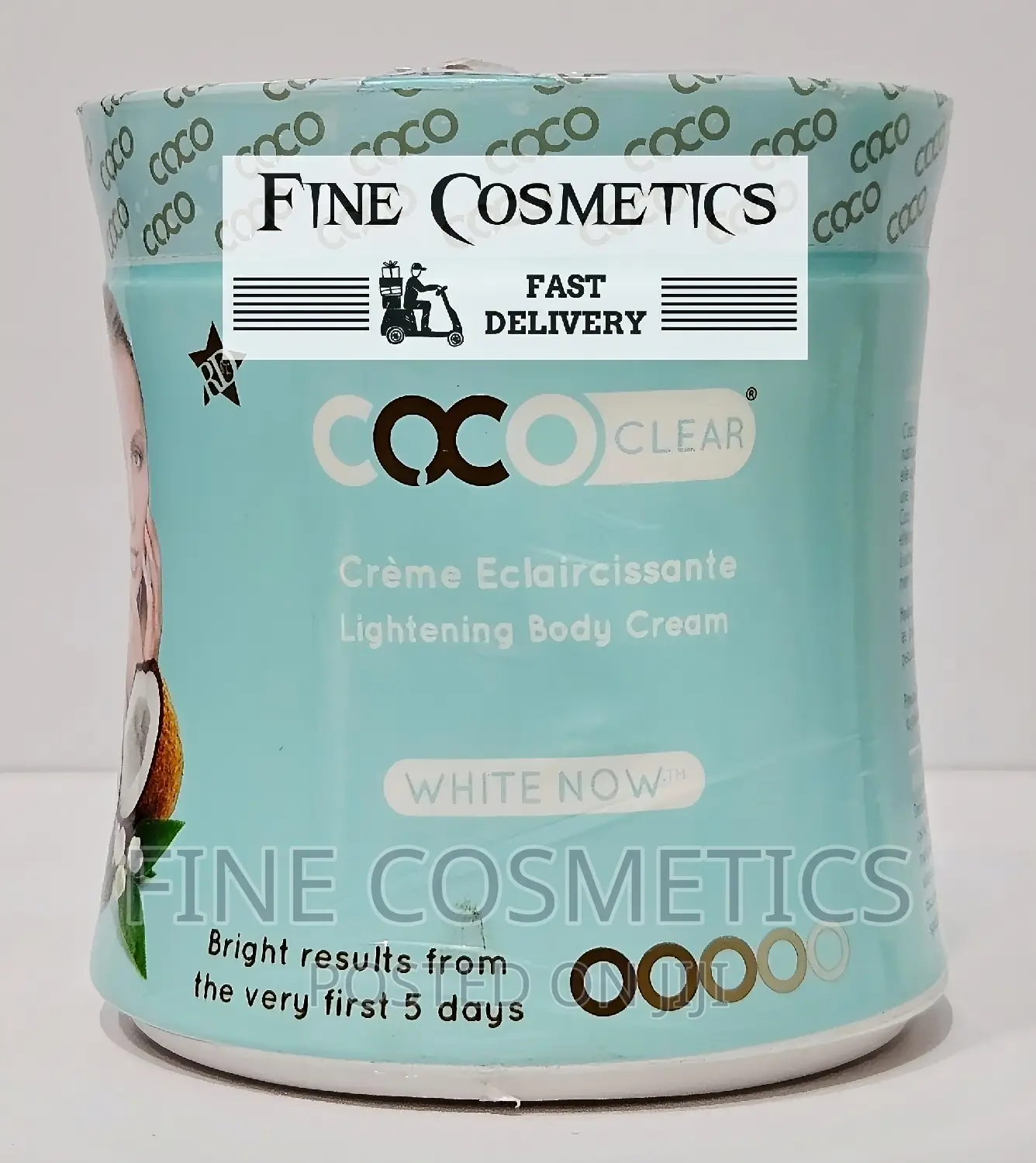 ORIGINAL COCO CLEAR 5days Lightening Coconut Body Cream 320g