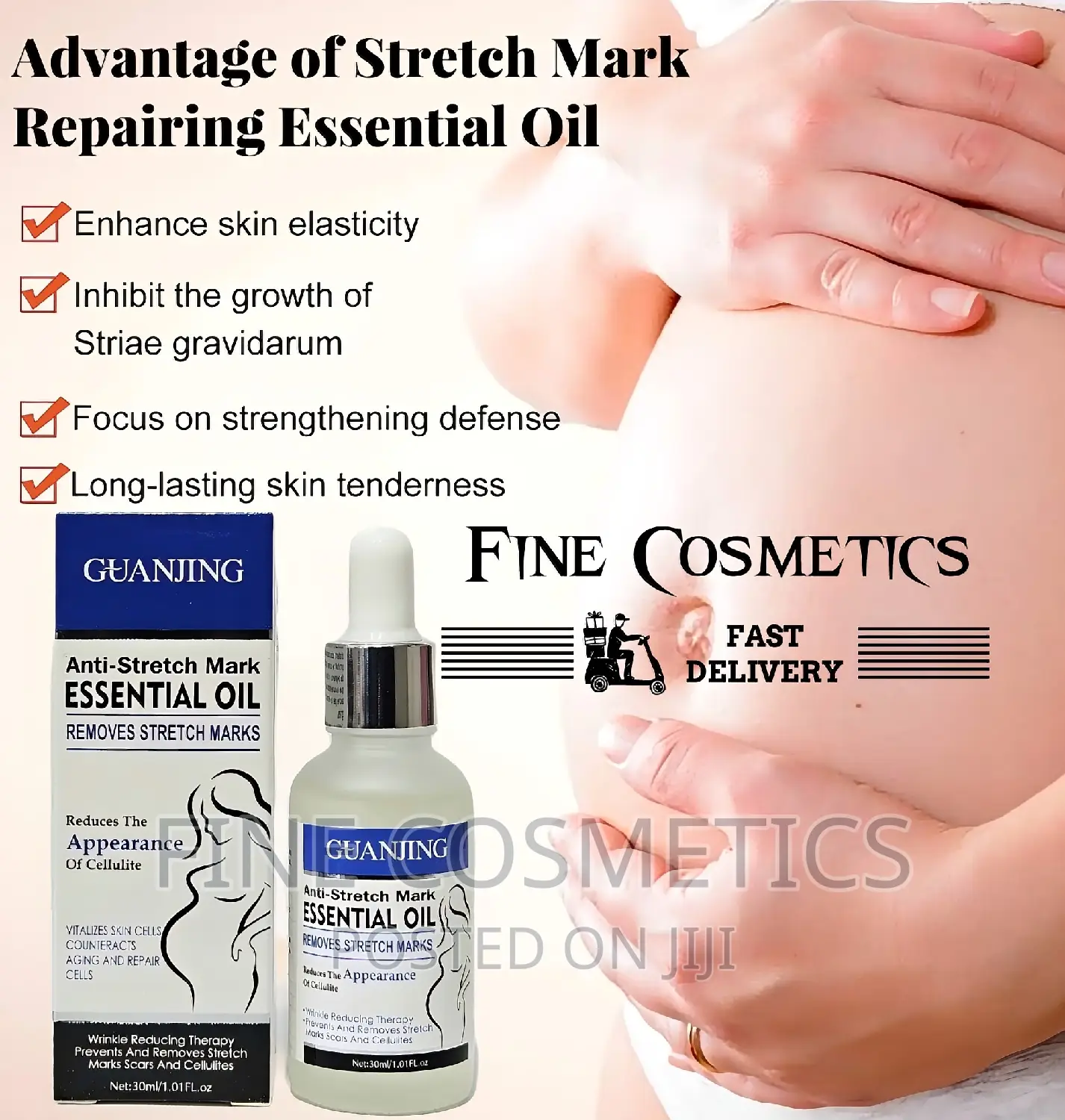 STRETCH MARKS CELLULITE Remover Essential Oil Scar Serum