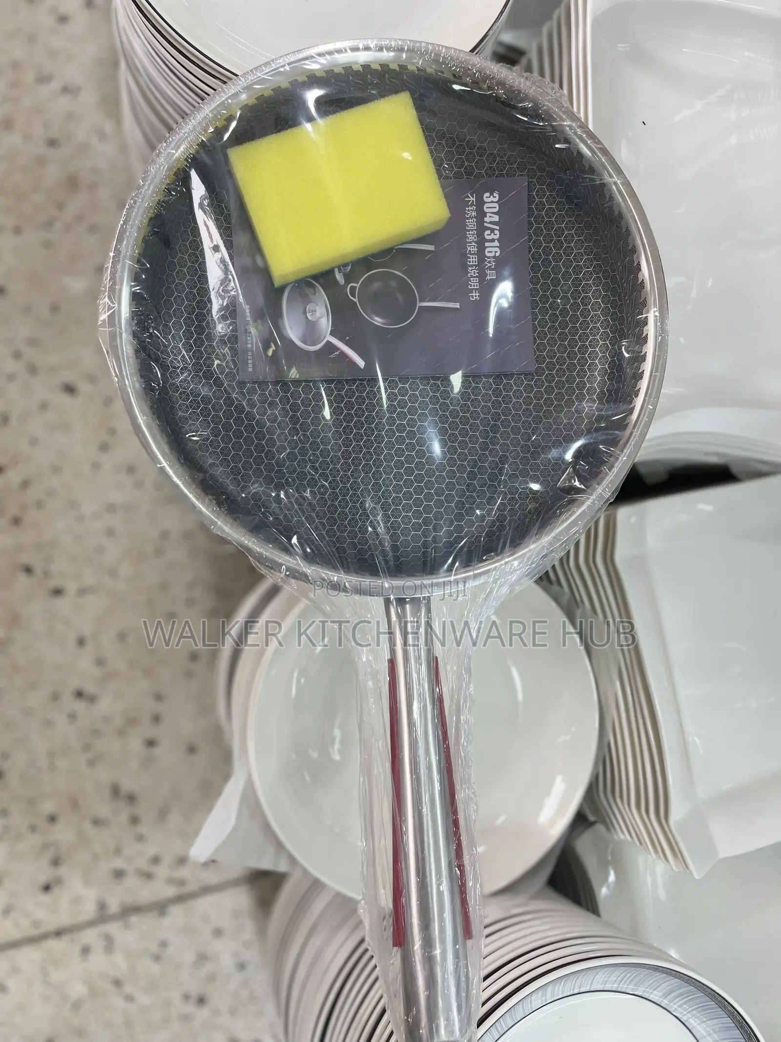 Heavy Duty Classic Stainless Non-Stick Frying Pan