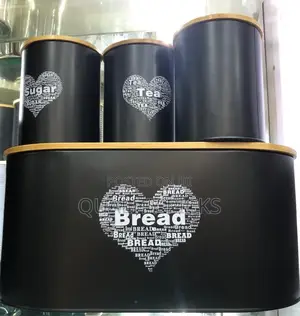 Brand Bread Box With Lid