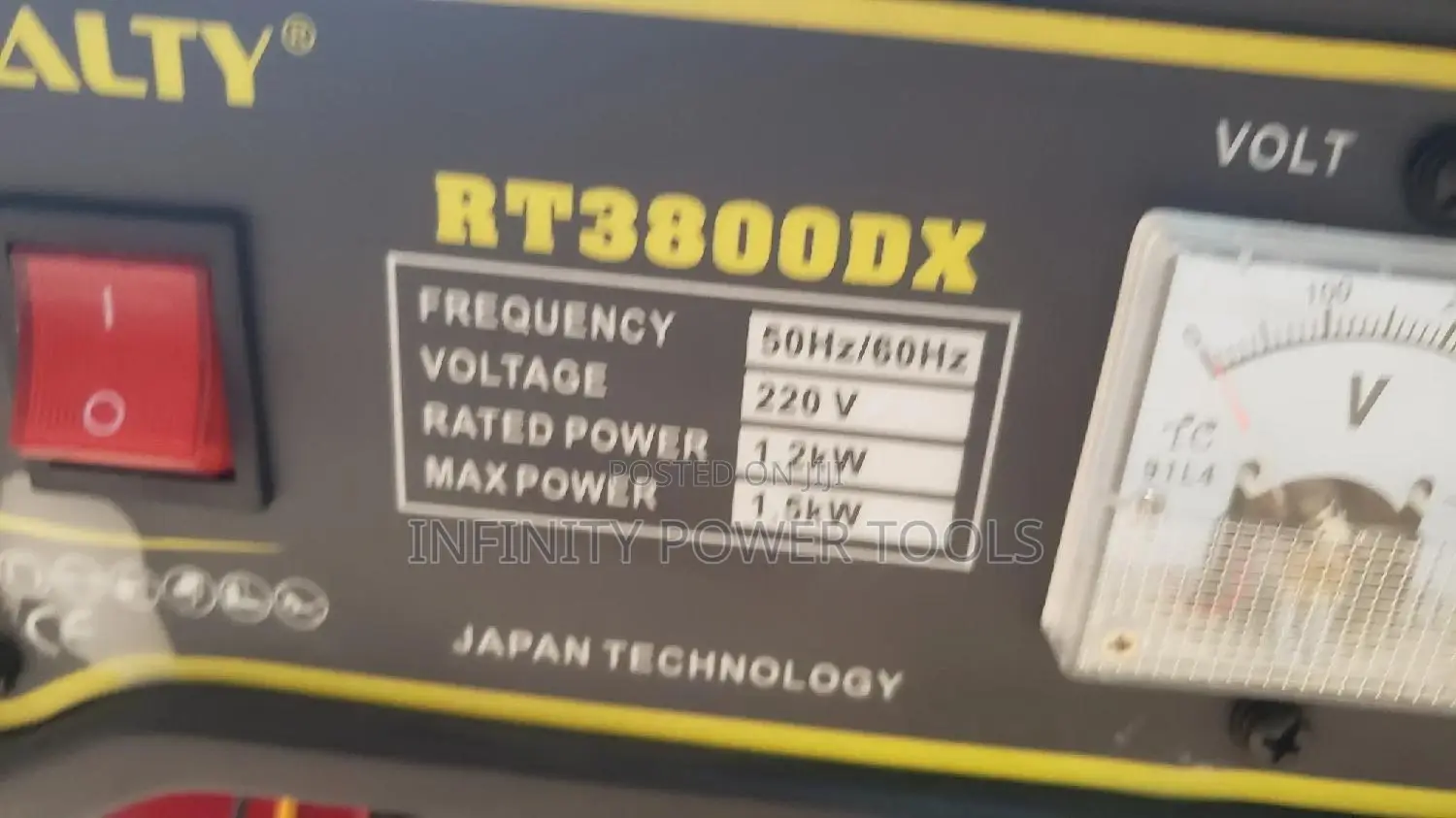 Royalty Generator RT3800DX