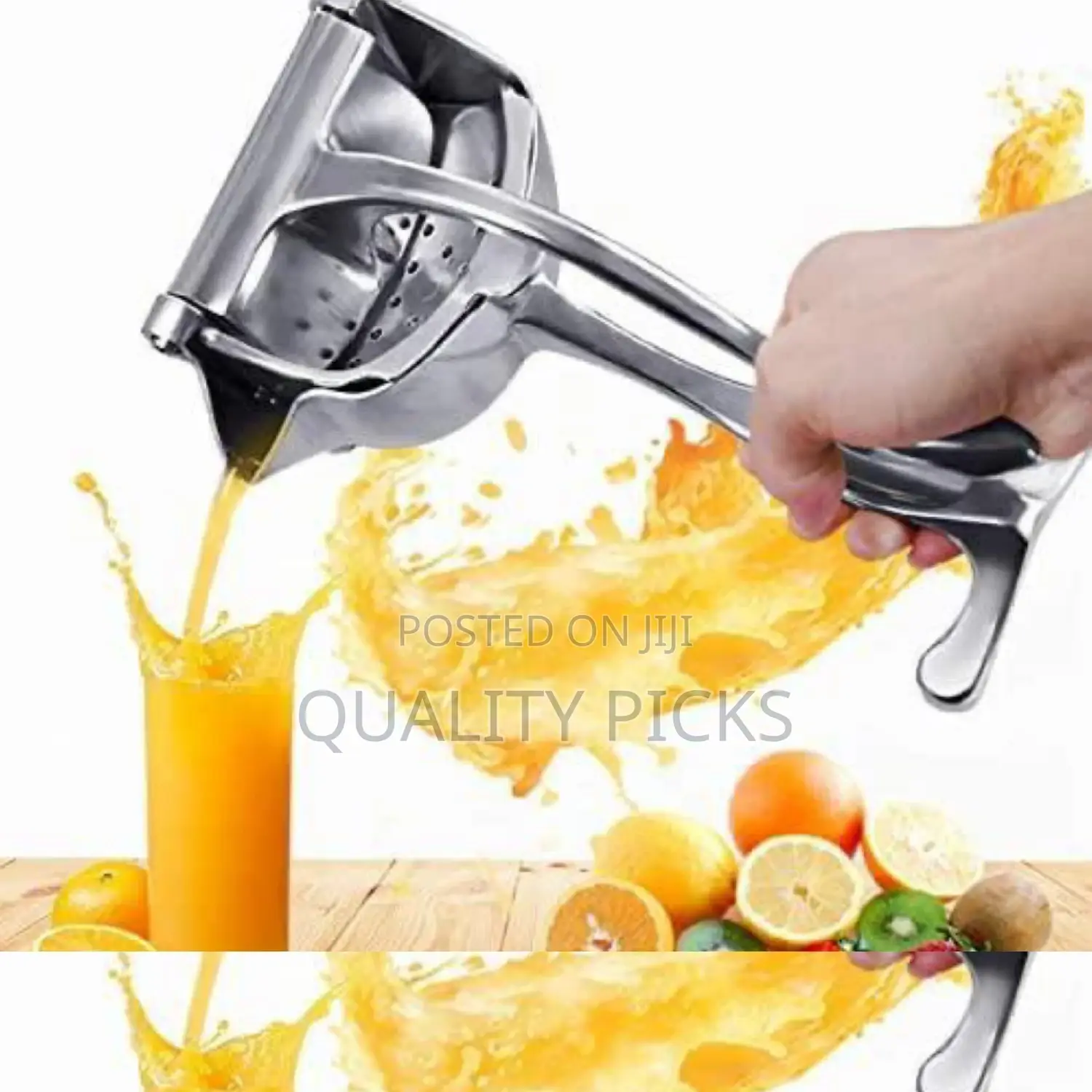 Stainless Lemon Citrus Press
