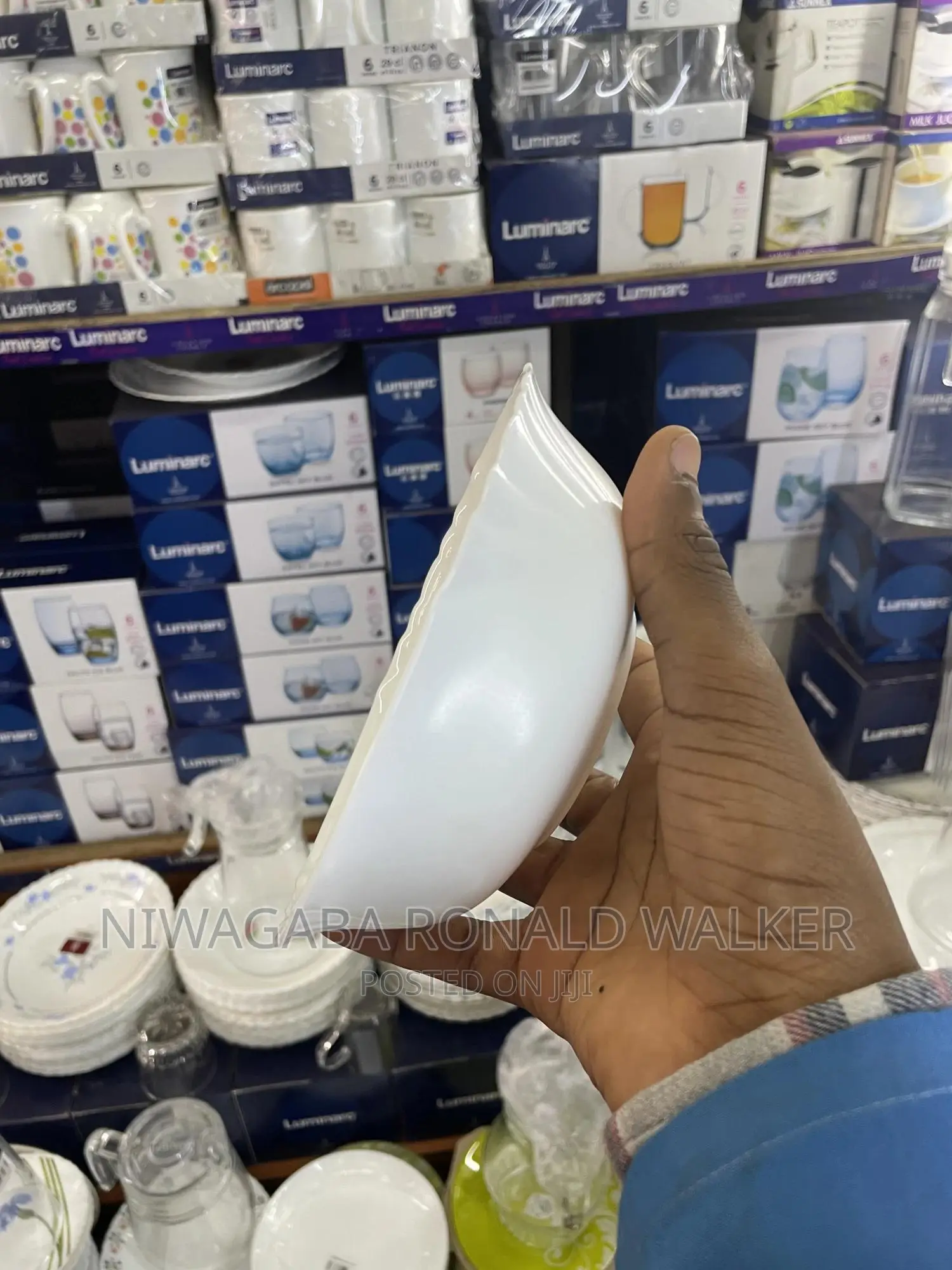 6pc Luminarc White Bowls
