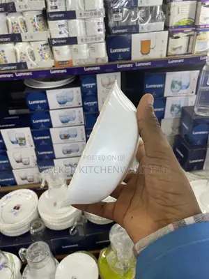 6pc Luminarc White Bowls