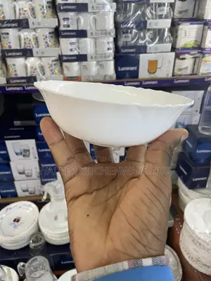 6pc Luminarc White Bowls