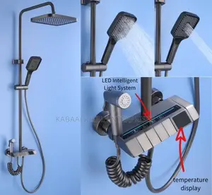 Thermostatic Executive Shower Mixer With Temperature Display