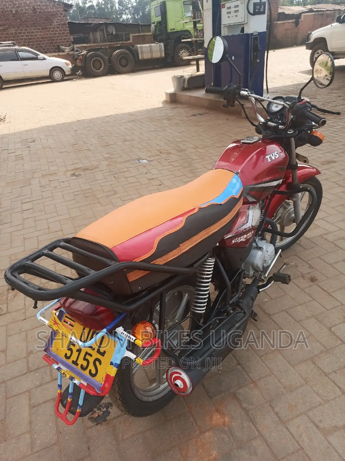 TVS HLX 125 2015 Brown