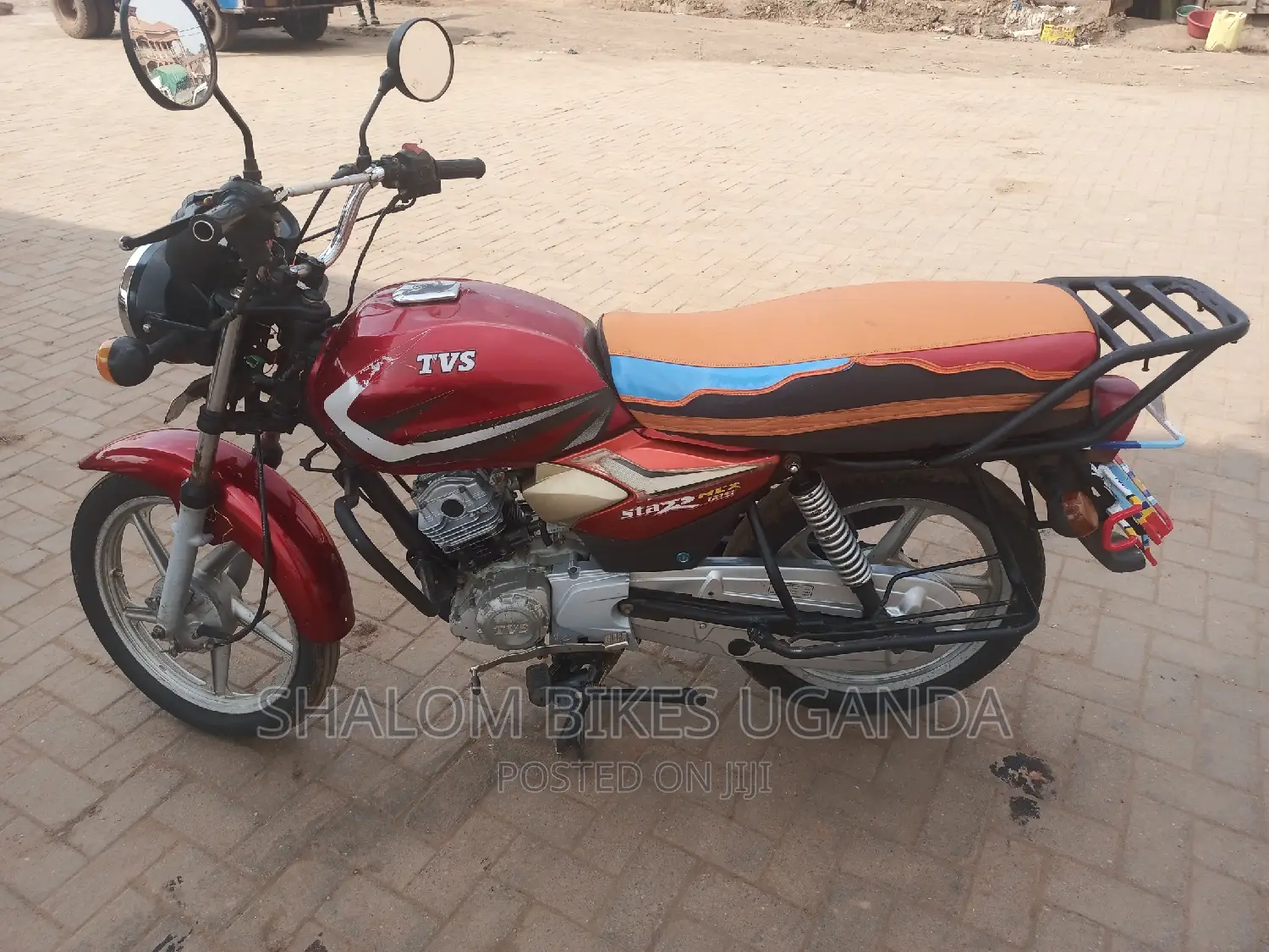 TVS HLX 125 2015 Brown