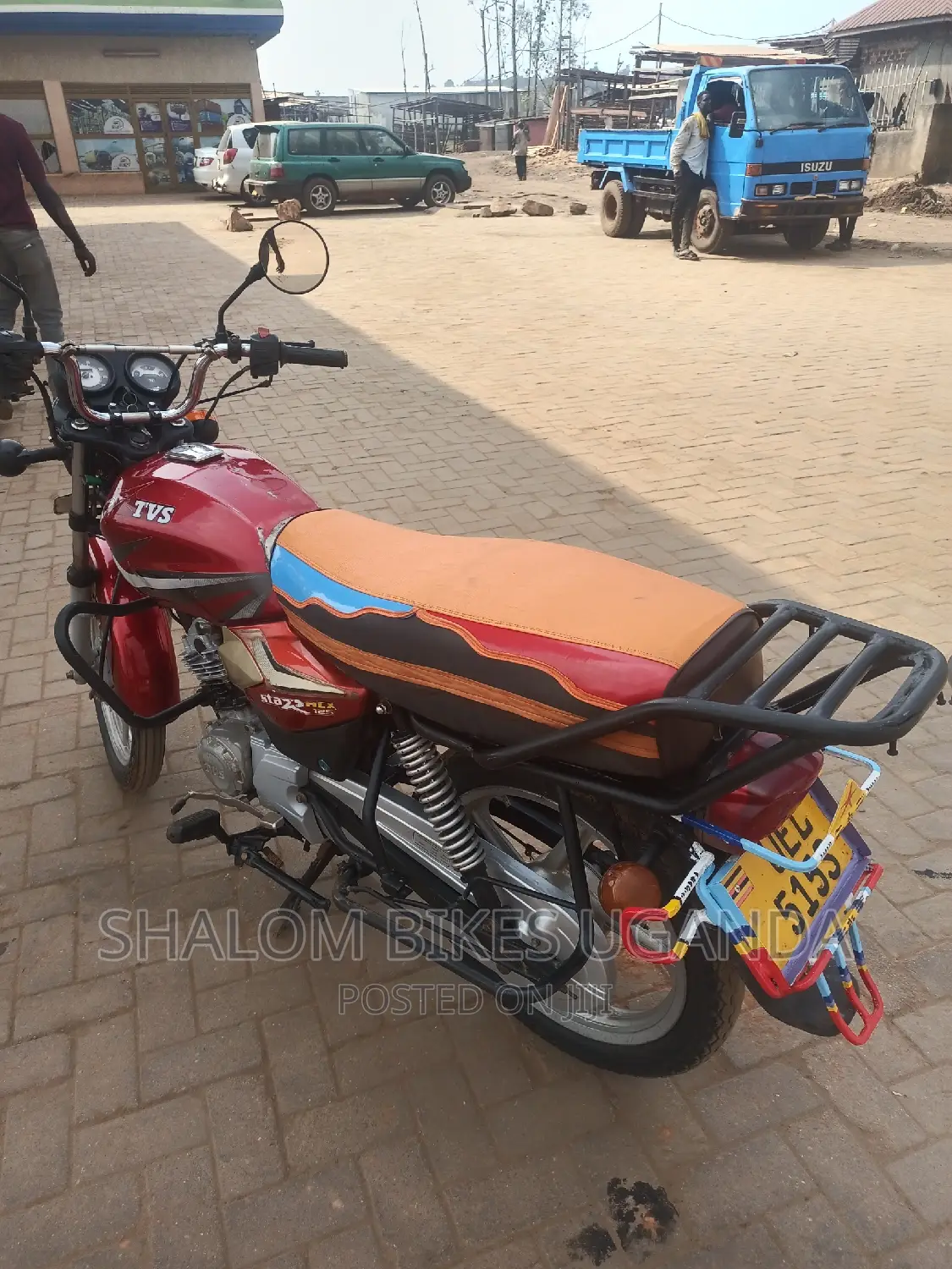 TVS HLX 125 2015 Brown