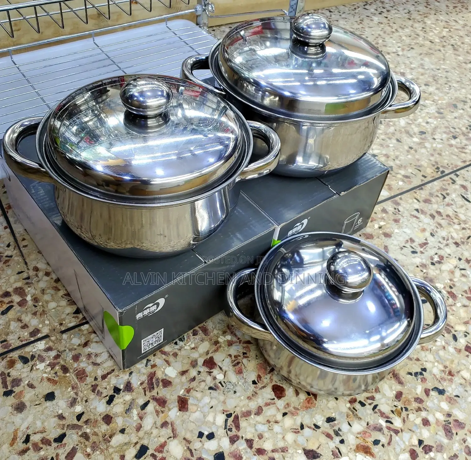 Saucepans Stainless Steel