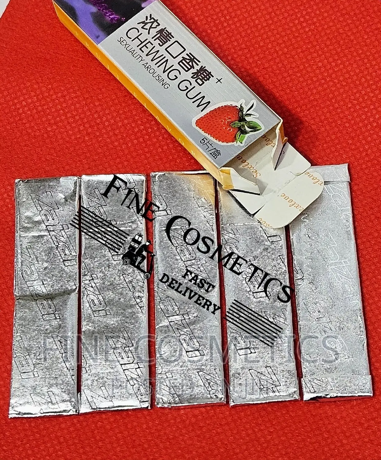 Sex Love Unisex Arousal Chewing Gum Erotic Libido Boost 1pac