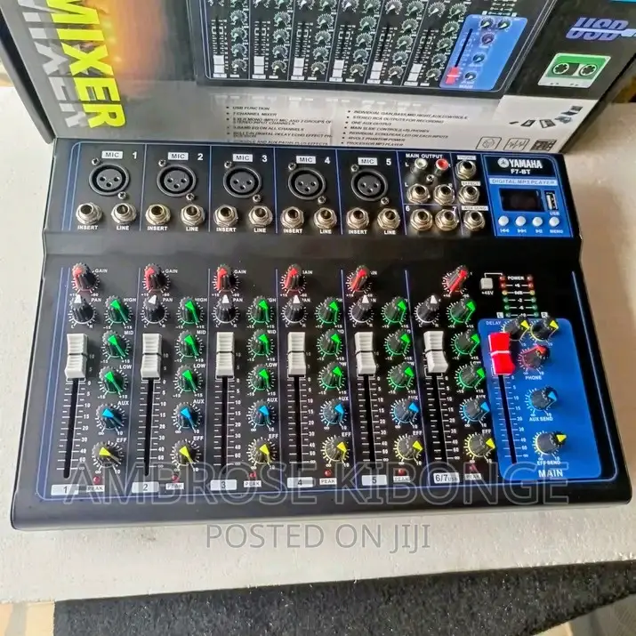 Yamaha Model F7usb/Mp3 Player Music Mixer FREE Power Adapter