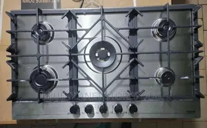 FIESTA "5 Burners" Gas Hob Cookers \\ HB702MVG \\ 90cm×60cm.