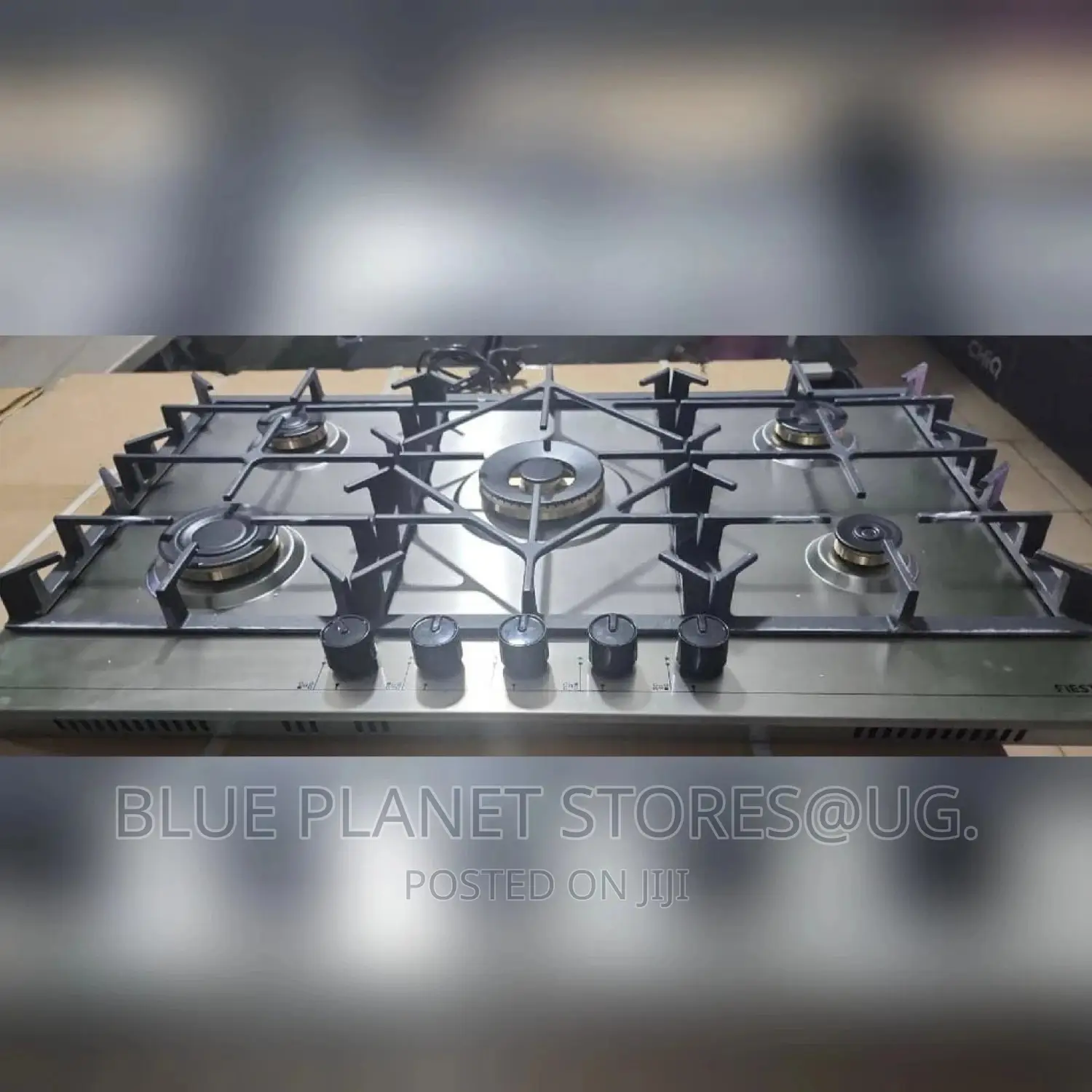 FIESTA "5 Burners" Gas Hob Cookers \\ HB702MVG \\ 90cm×60cm.