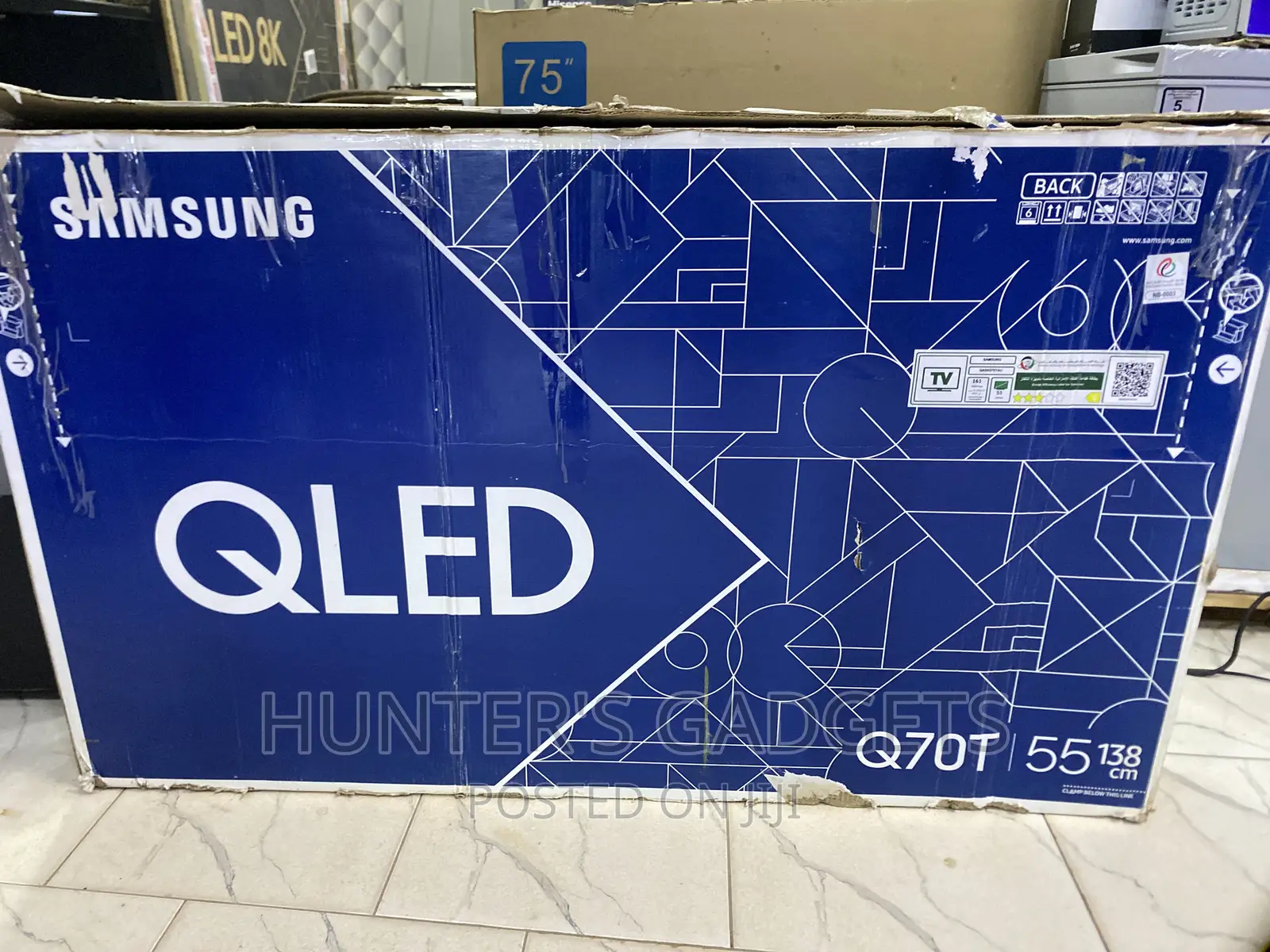 Samsung 55 Inch Qled Q70t Slightly Used With All Accessories