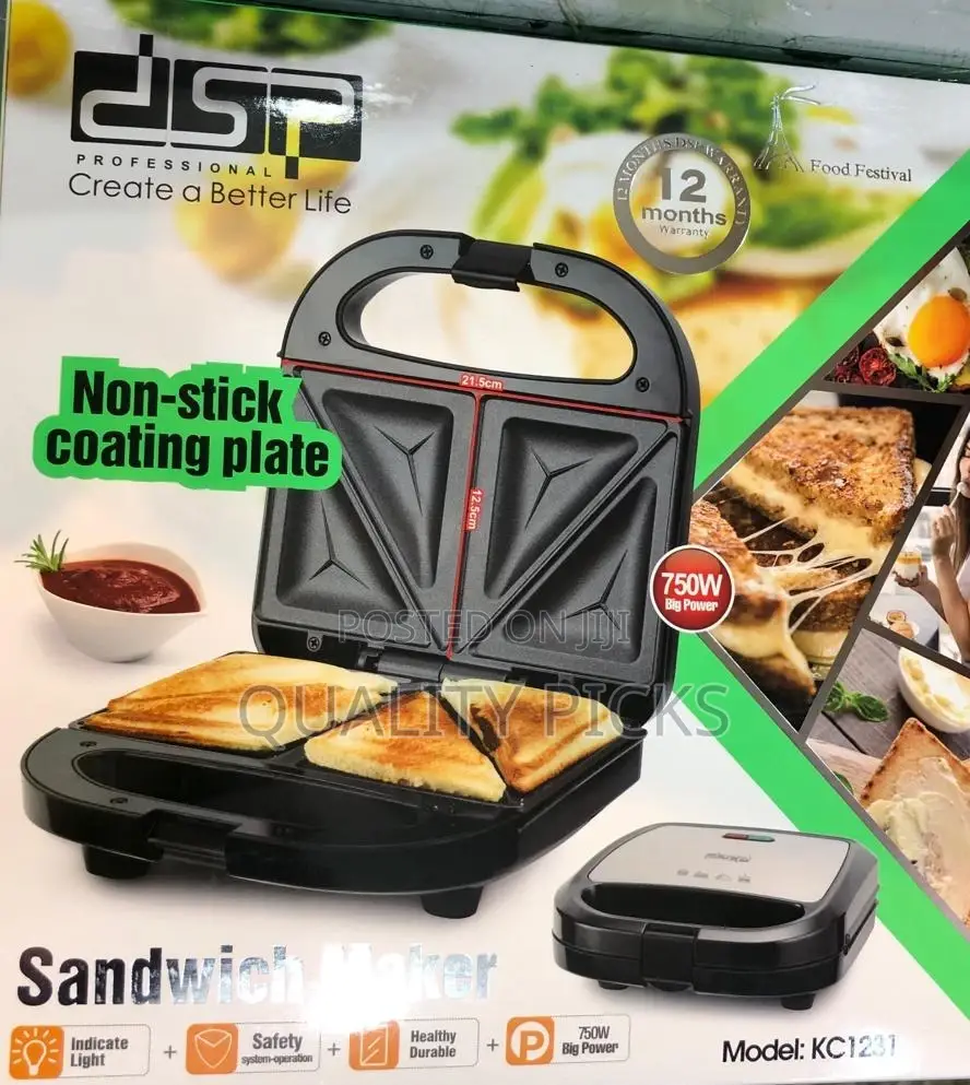 Electric DSP Sandwich Maker