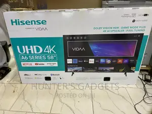 Hisense 58 Inch Smart Frameless With Bluetooth Uhd Tv
