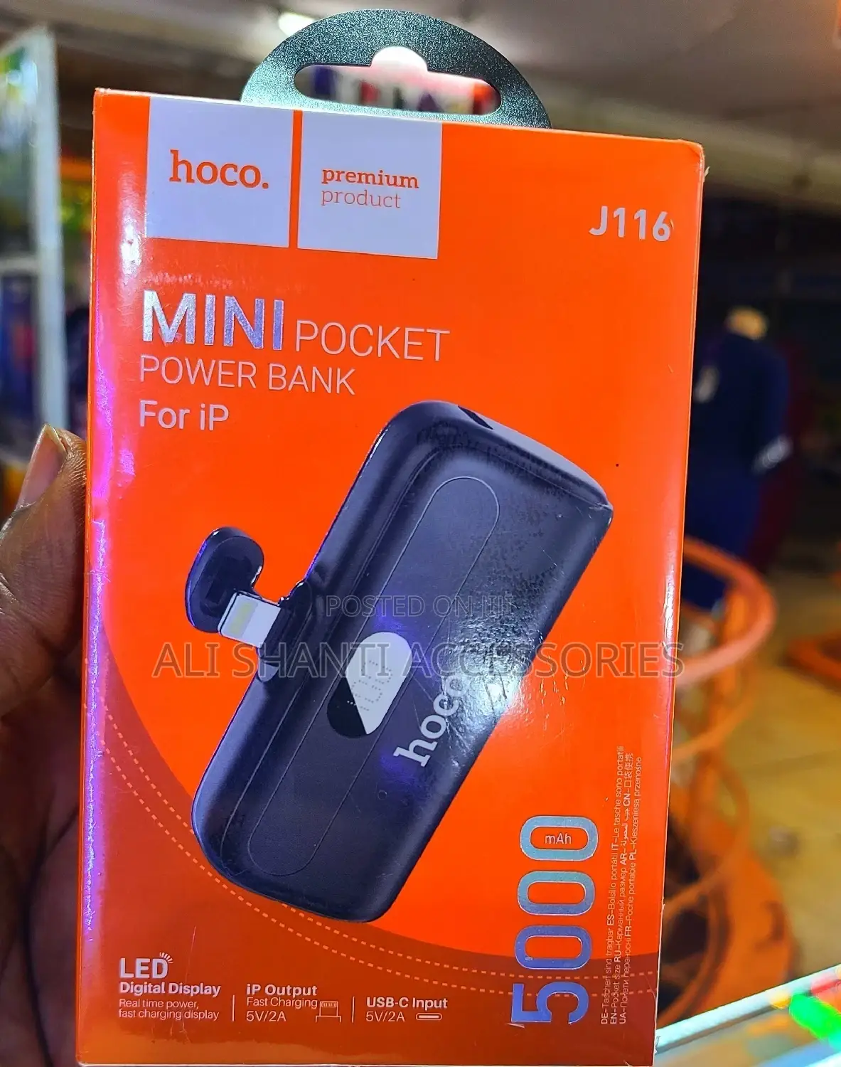 Mini Powerbank,Hock Pocket Powerbank, Hocco Powerbank