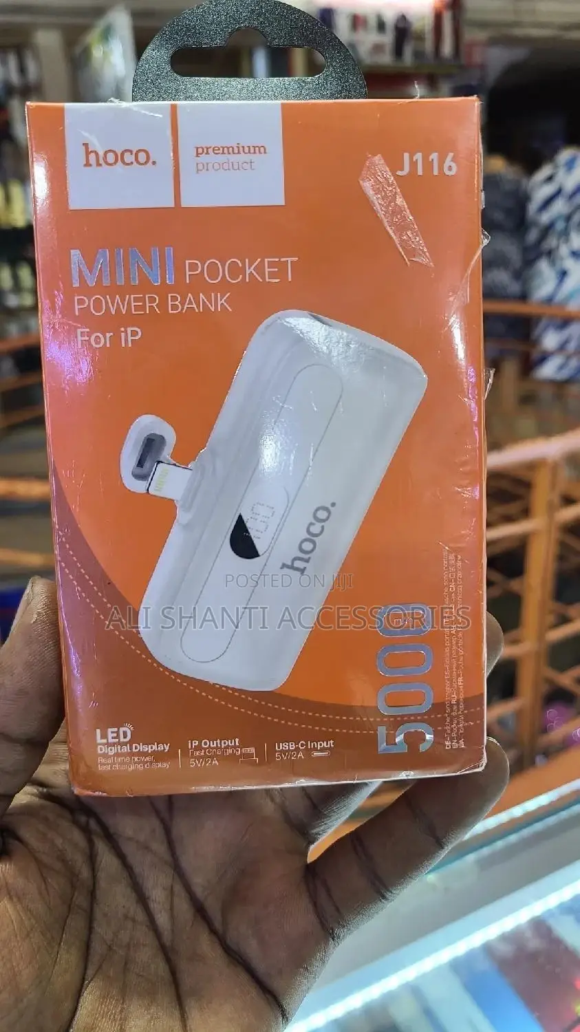 Mini Powerbank,Hock Pocket Powerbank, Hocco Powerbank