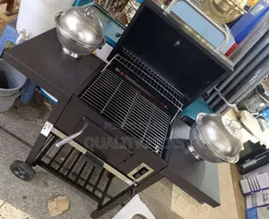 Outdoor BBQ Grill Smoker