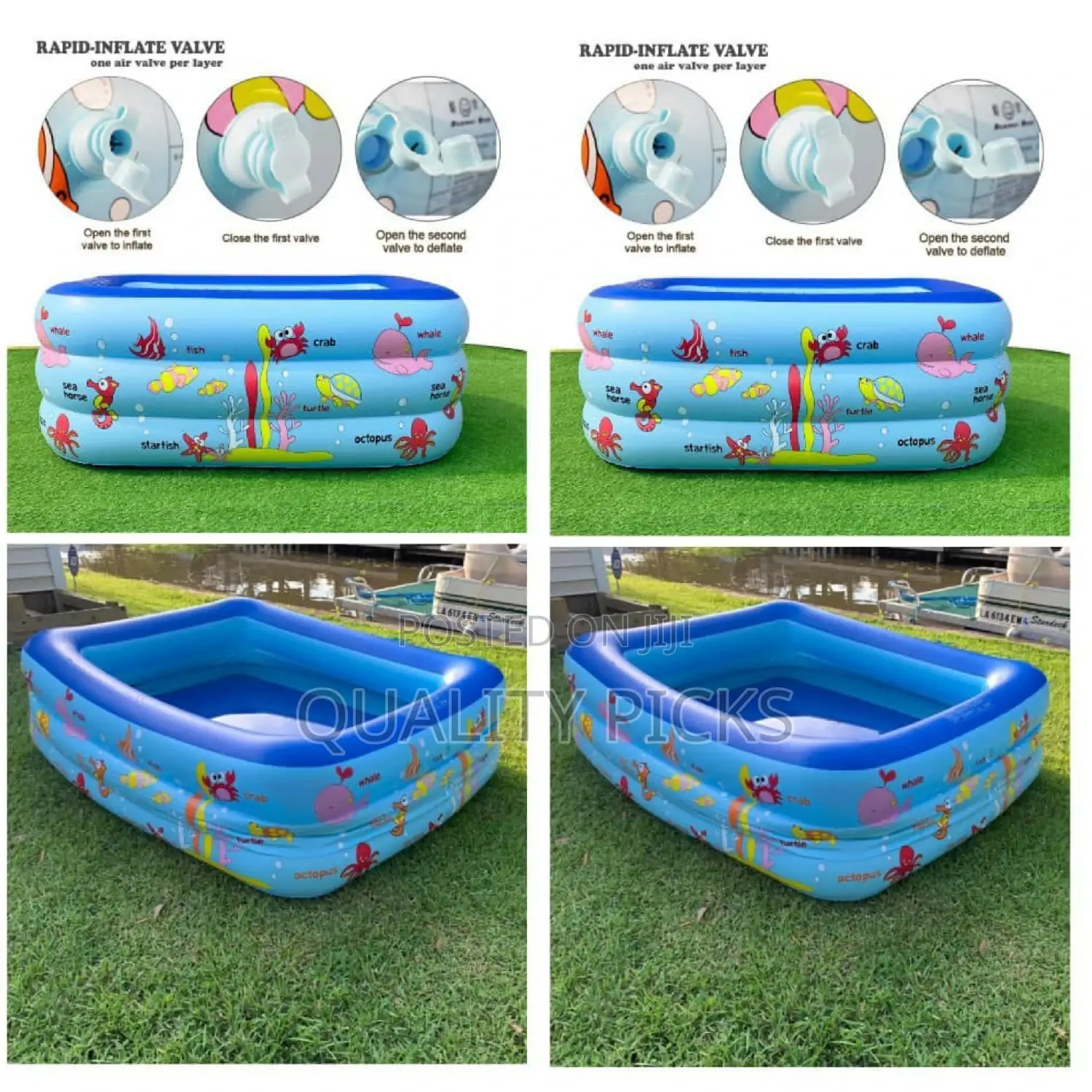 Inflatable Kid's Swimming Pool